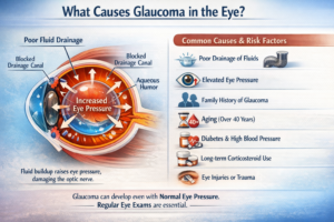 What Causes Glaucoma in the Eye