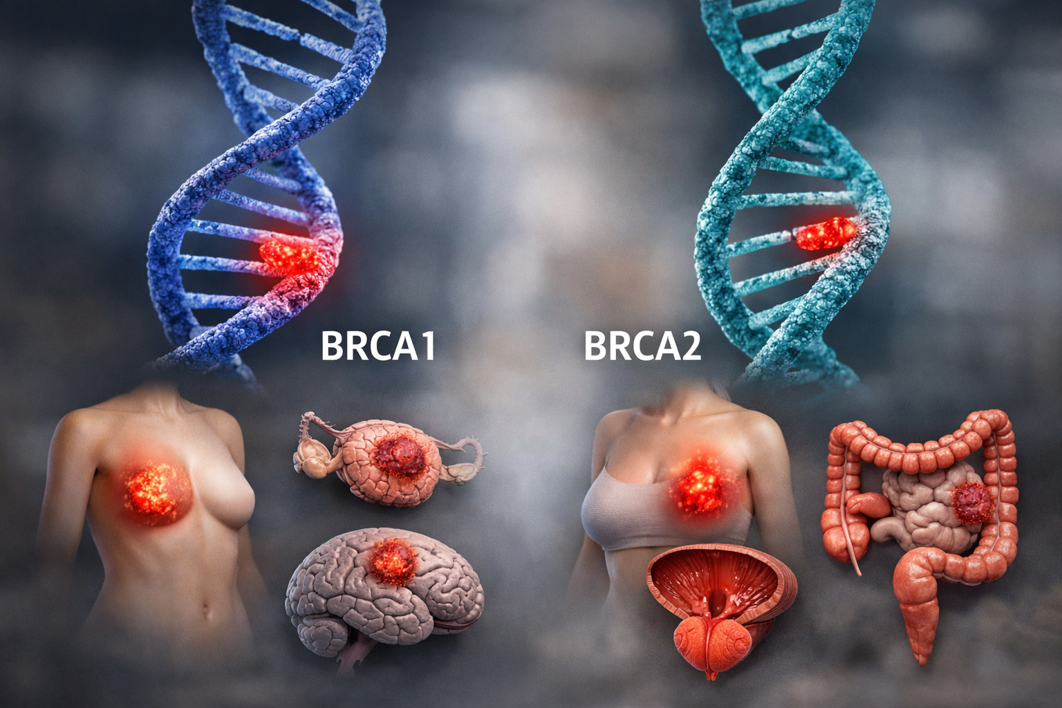 BRCA 1 vs BRCA 2