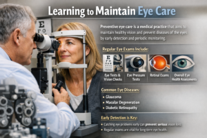 Learning to Maintain Eye Care